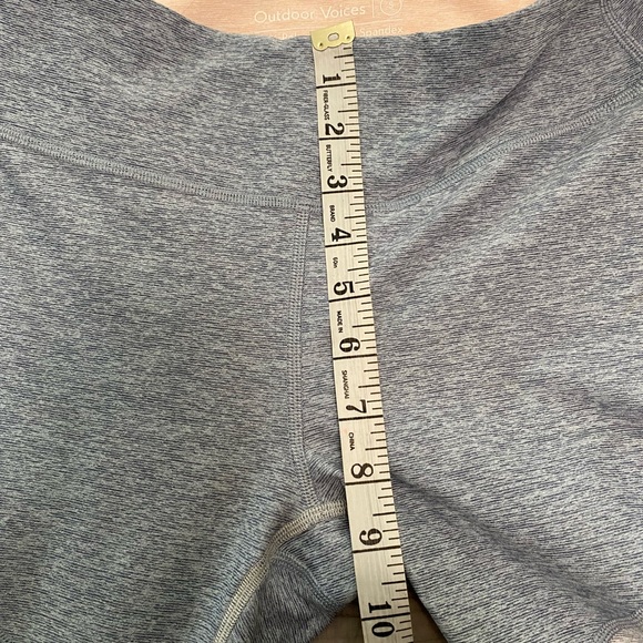 Outdoor Voices Color Block Leggings Peach Grey S - Picture 6 of 9